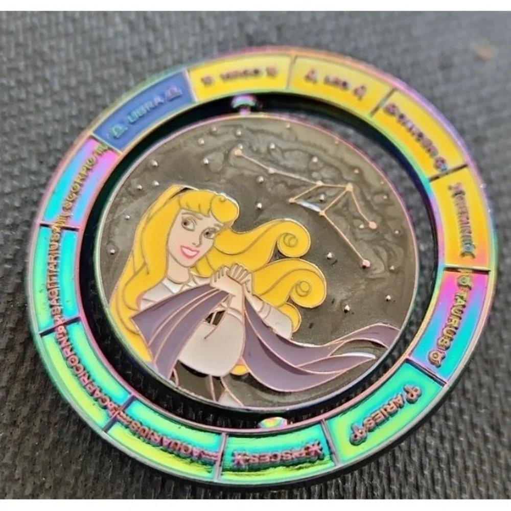 Disney Pin Sleeping Beauty Princess Aurora Spinner‎ 00083 Artist Proof LE 25 AP